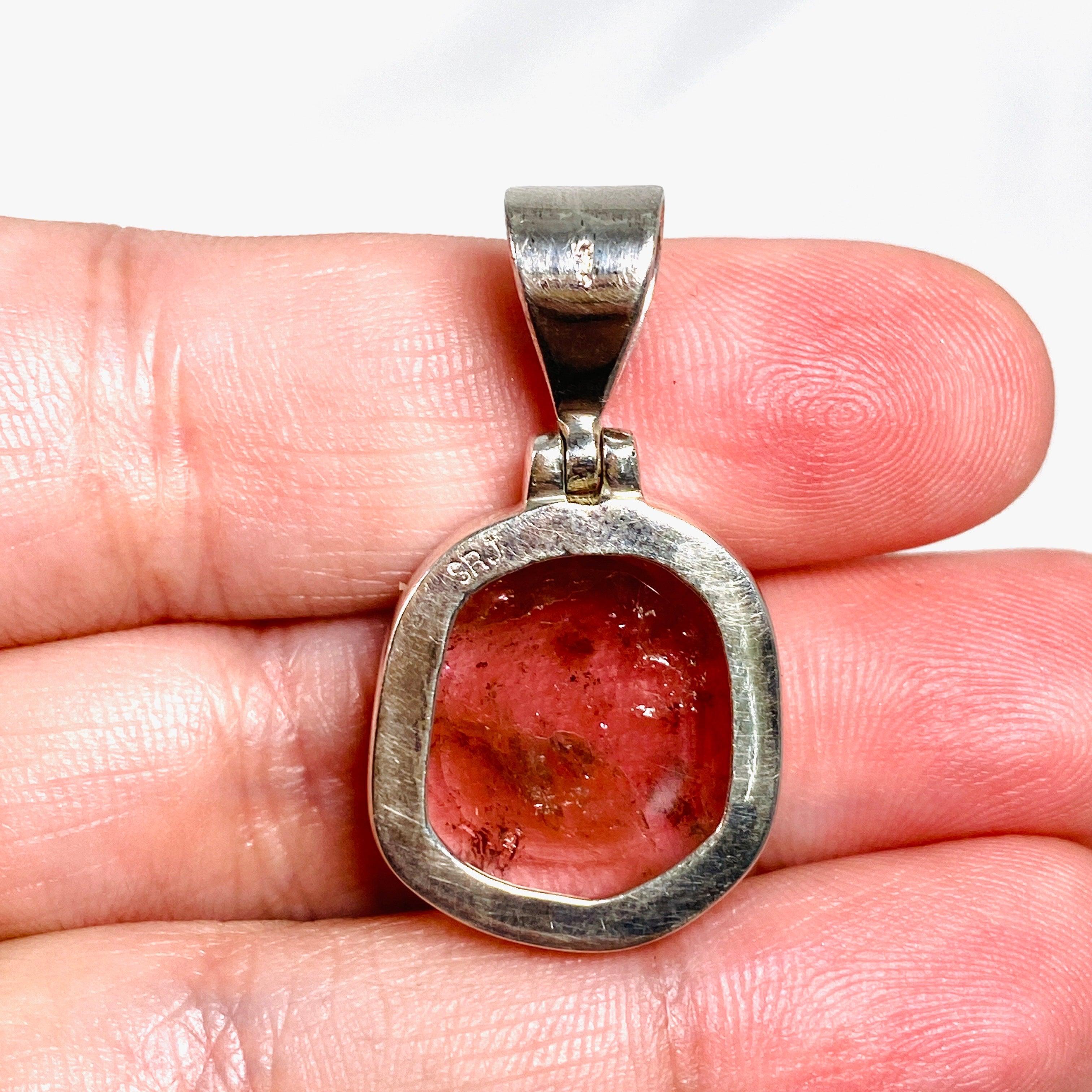 Natural Pink Tourmaline Faceted Pendant Necklace - Genuine Gemstone Jewelry for Women - Perfect for Valentine's Day Gifts, Anniversary & Special Occasions