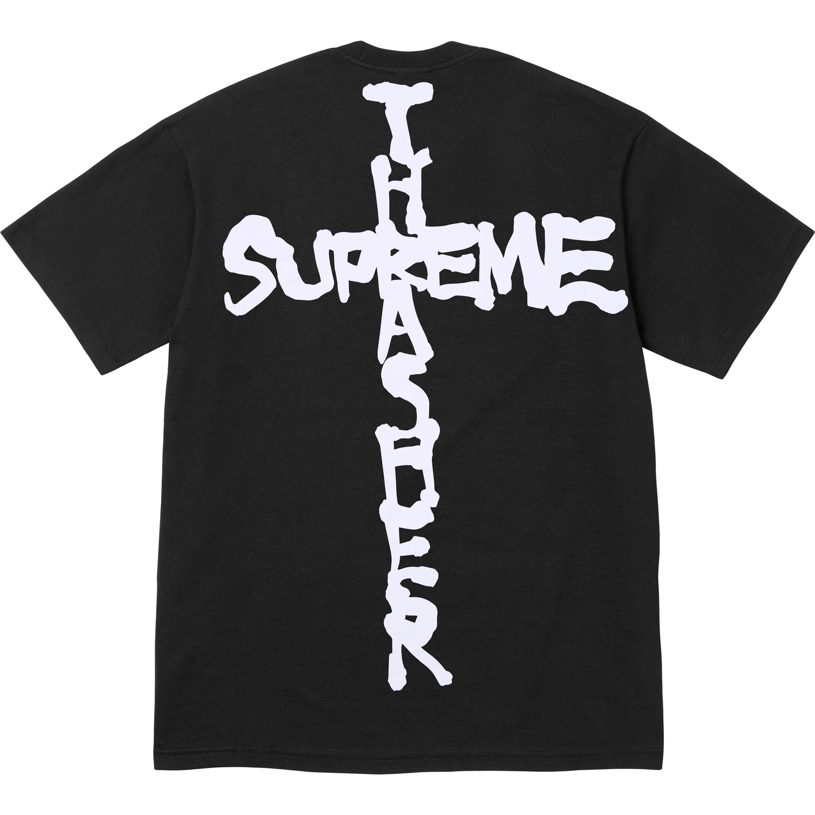 SUPREME 24FW THRASHER CROSS TEE Men's Graphic T-Shirt - Streetwear Fashion for Skateboarding & Urban Style
