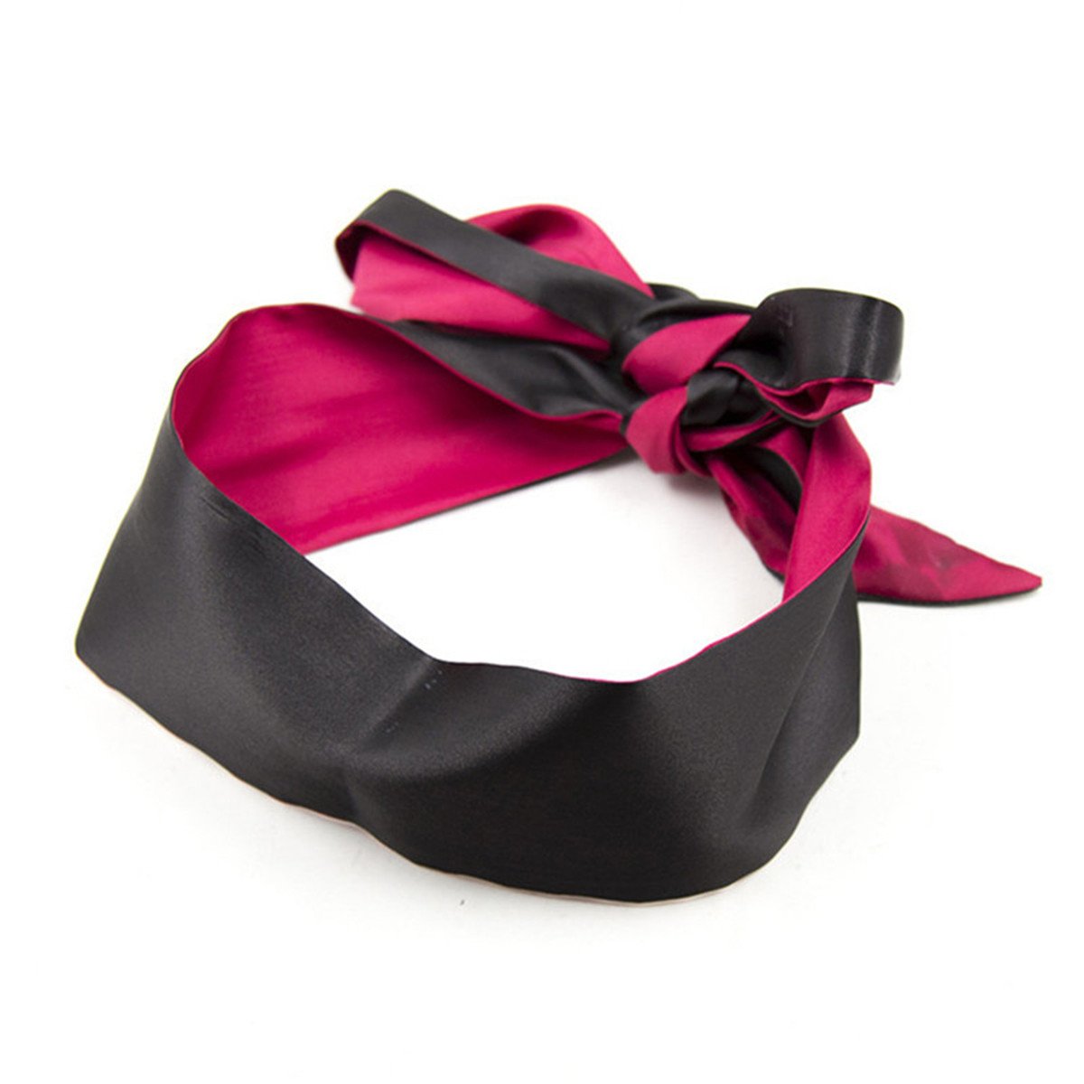 LKXHarleya Satin Sleep Mask for Women & Men - Soft Blindfold for Wedding, Party, Bachelorette, Travel & Bedroom - Blackout Eye Cover for Better Sleep & Sensual Moments