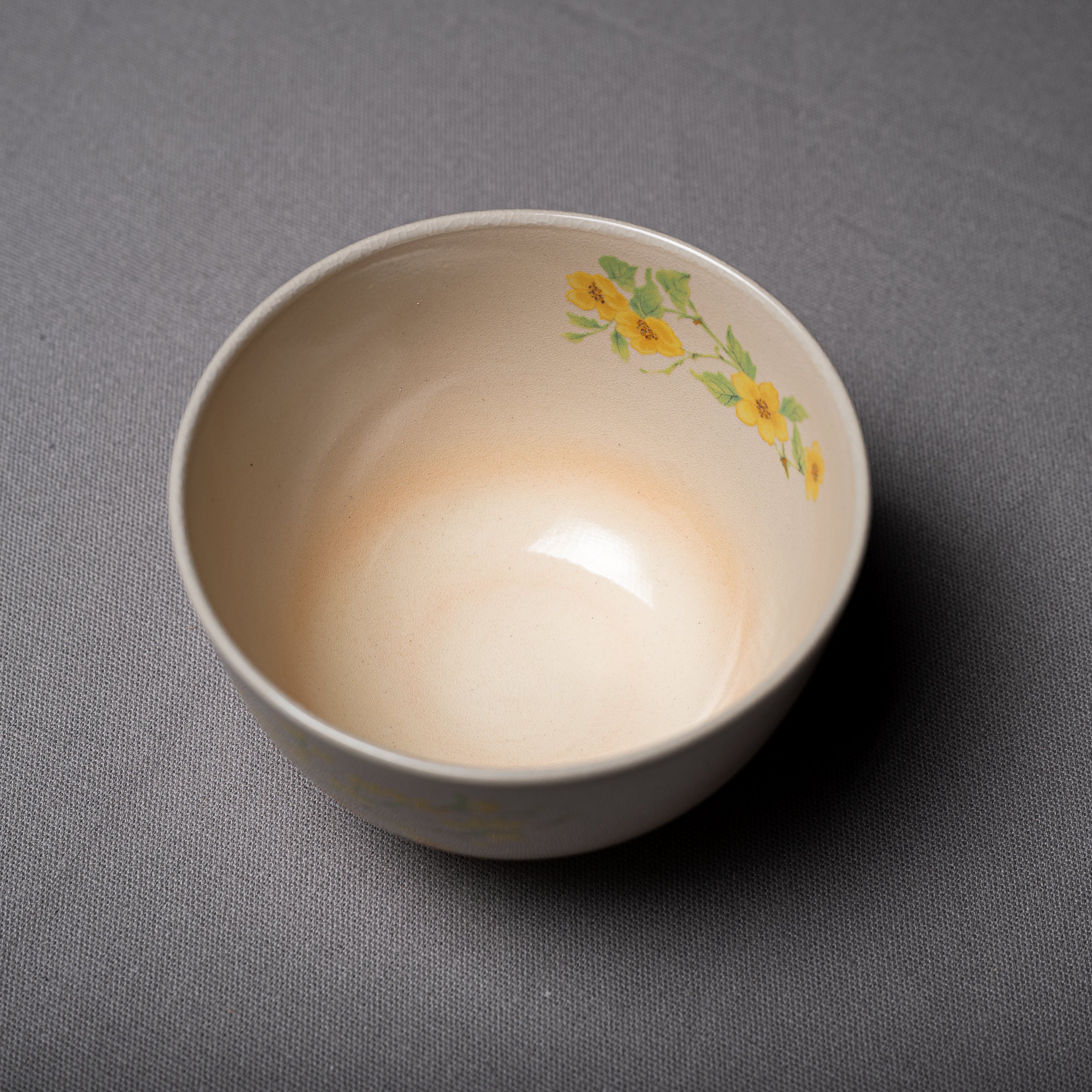 Premium Matcha Bowl Set - Traditional Japanese Ceramic Tea Cup for Whisking & Serving - Perfect for Tea Ceremonies, Home Use & Gifts - Mimosa Design