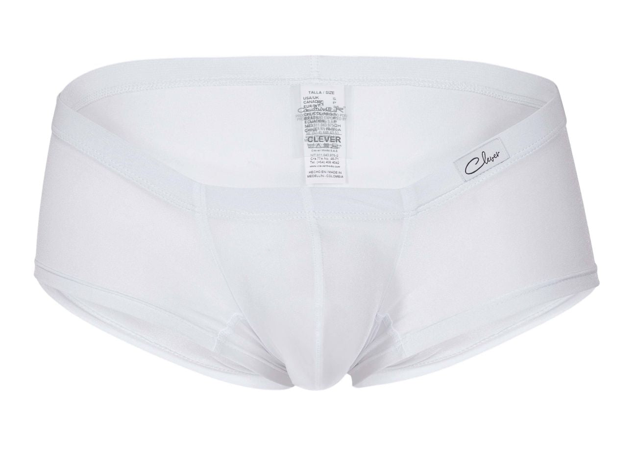 Premium Australian Latin Trunks - Soft Cotton Underwear for Men, 3-Pack (White, Black, Gray) | Comfortable & Breathable for Daily Wear, Gym & Swimming