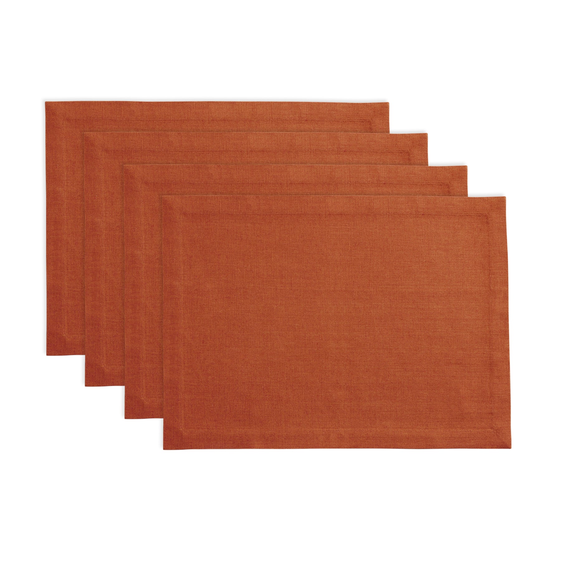 Premium Diana Medium Weight Placemats Set of 4 - Elegant Table Setting for Dining Room, Kitchen & Holiday Decor - Washable & Durable Place Mats for Everyday Use