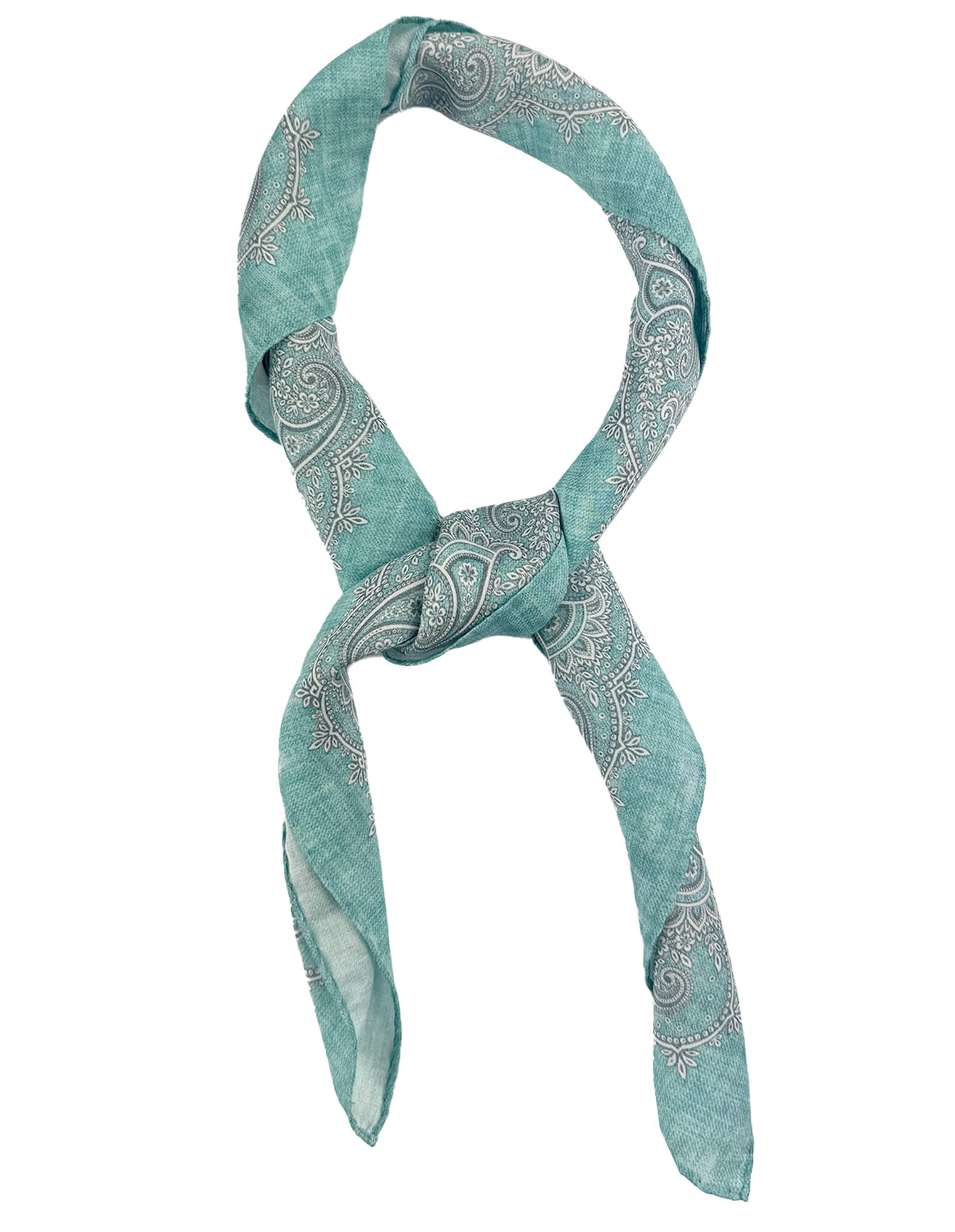 CANTINI Erfrem Bandana Scarf - Soft Cotton Green Bandana for Men & Women - Perfect for Outdoor Activities, Sports, and Fashion Accessories