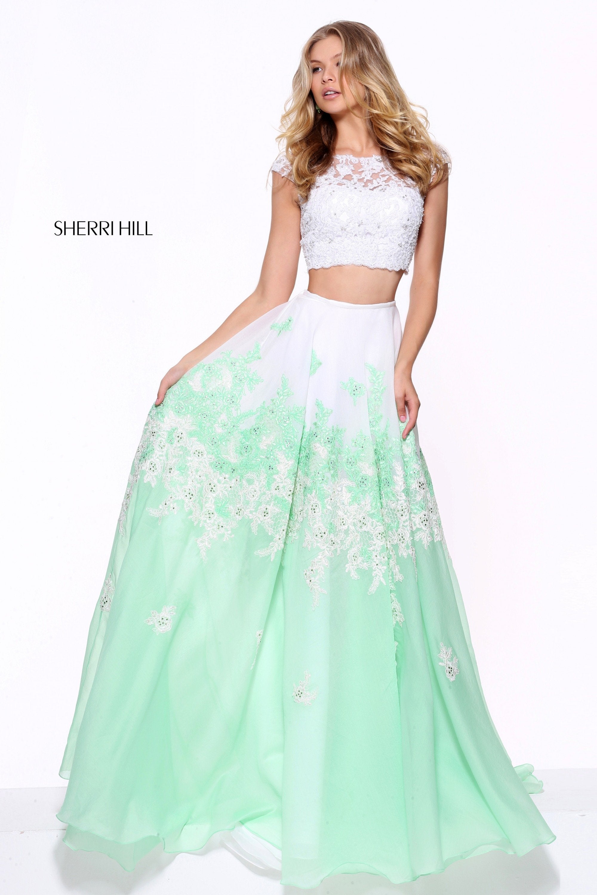 ivory/green