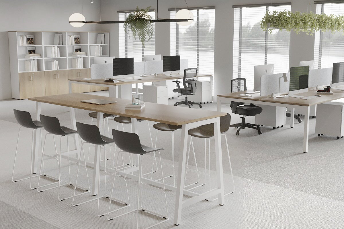 Quadro A Legs Large Counter Table - 3600L x 700W - Durable Metal Frame for Kitchen, Bar, Restaurant & Commercial Use