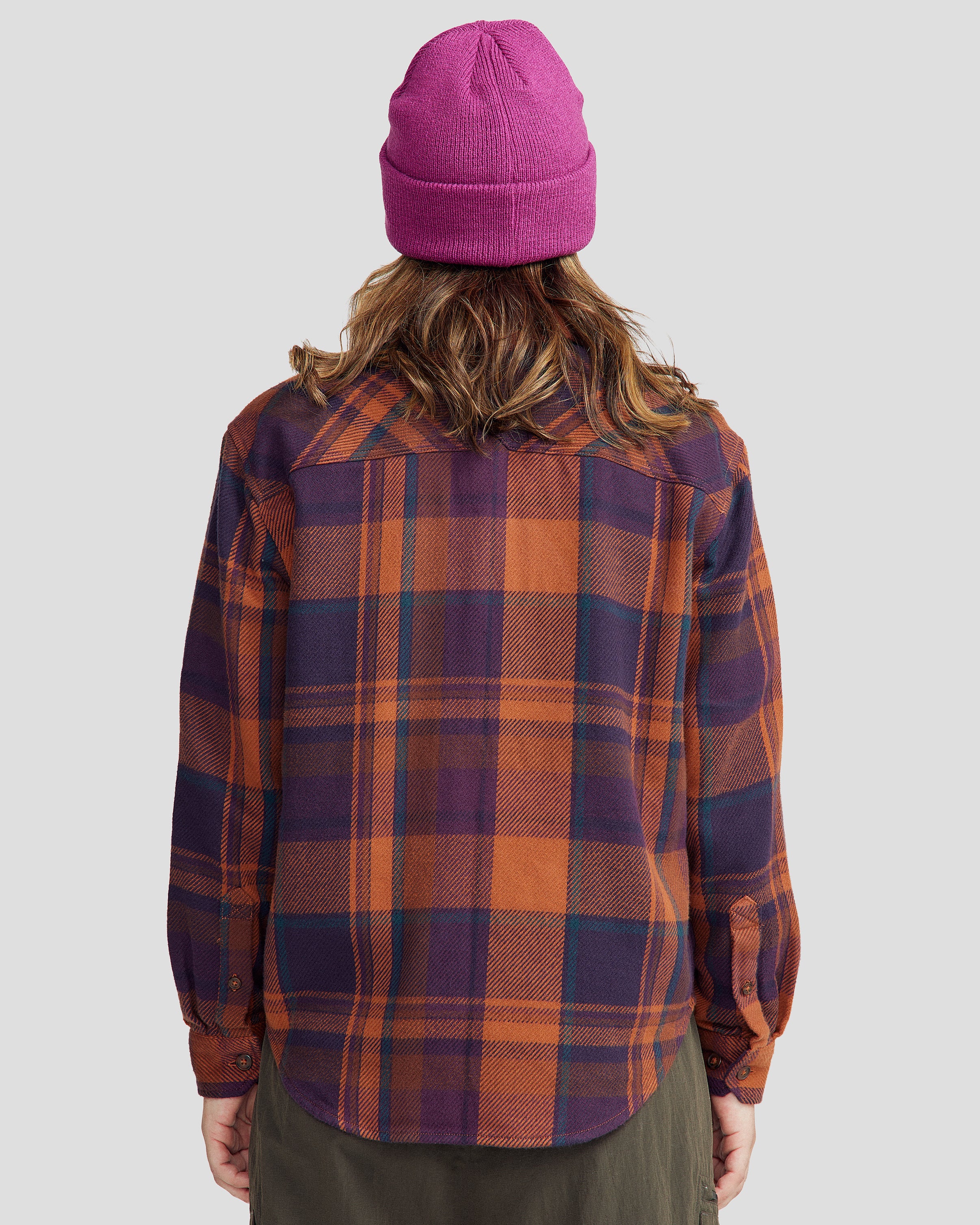 Women's Huntly Long Sleeve Plaid Shirt - Soft Flannel Button Down Top for Outdoor Adventures & Cozy Cabin Wear