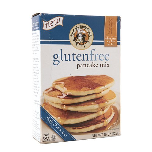 King Arthur Gluten Free Pancake Mix - 15 Oz (Pack of 2) | All-Purpose Flour Blend for Fluffy Pancakes, Waffles & Crepes | Breakfast, Brunch & Family Meals | Non-GMO, Kosher Certified