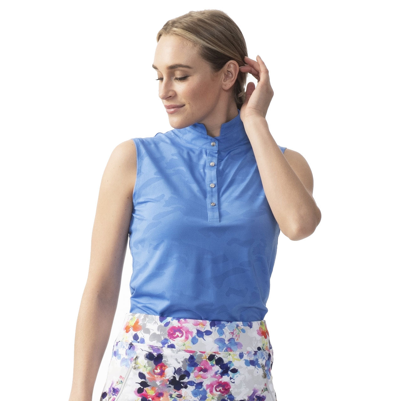 Women's Sleeveless Golf Polo Shirt - Moisture Wicking Activewear for Golf, Tennis & Outdoor Sports - Breathable Quick-Dry Performance Top for Summer