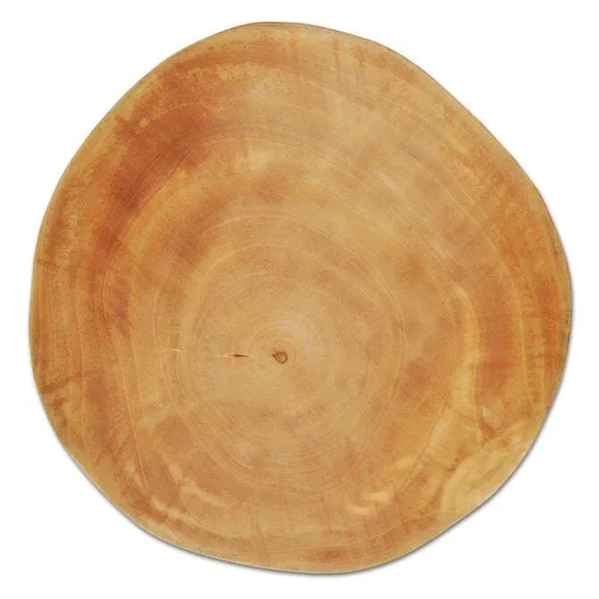 Natural Mango Wood Serving Plate - Handcrafted Eco-Friendly Dinnerware for Cheese, Charcuterie & Desserts - Perfect for Parties, Weddings & Home Decor