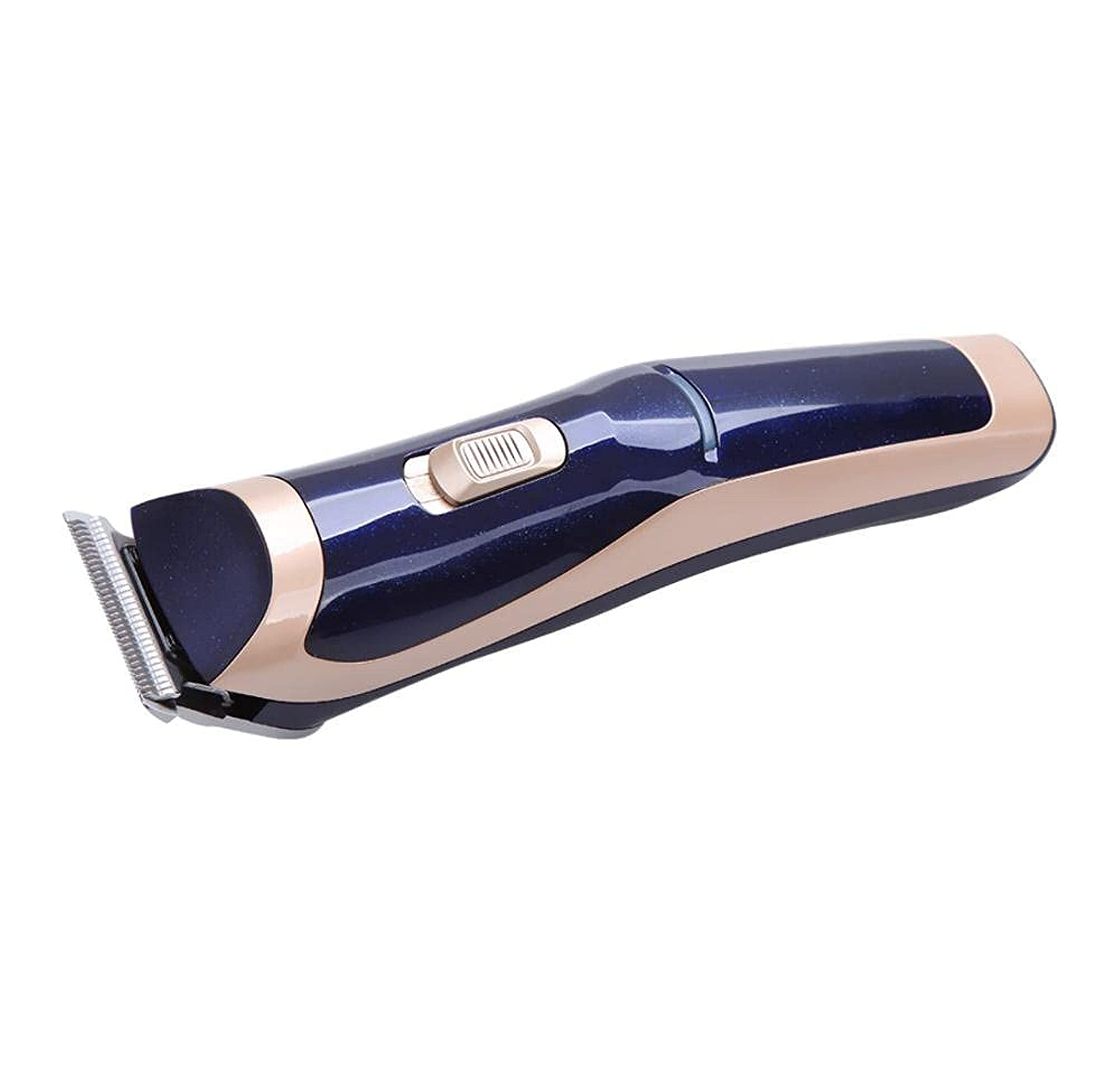 Concepta Professional Hair Clipper for Men - Rechargeable Cordless/Corded Beard Trimmer & Hair Cutting Machine with Precision Blades (Navy Blue) | Perfect for Home Barbering, Beard Grooming & Styling