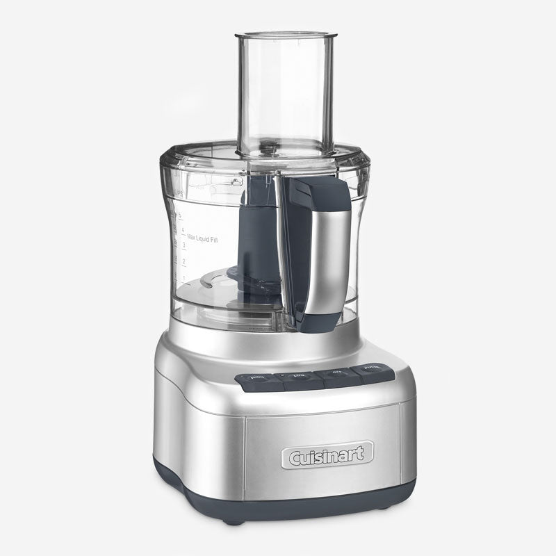 Refurbished CUISINART Elemental 8-Cup Food Processor with Warranty - Perfect for Meal Prep, Slicing & Dicing Vegetables, Making Dough & Sauces