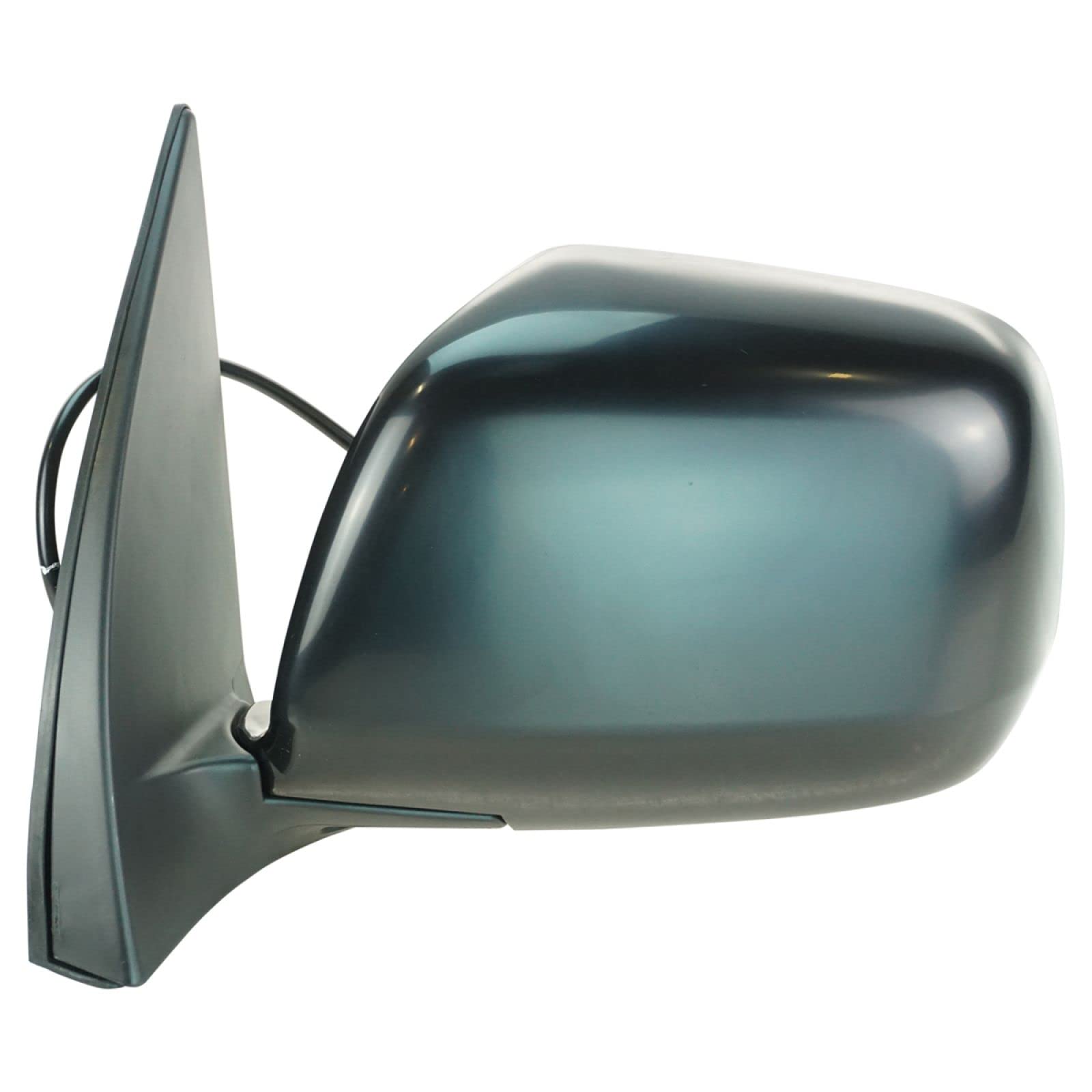 TRQ Left Side Mirror Replacement Without Heat for 2001-2007 Toyota Highlander - Driver Side Compatible with TO1320200 TO1320211 - Perfect for Parking Safety & Blind Spot Visibility
