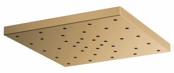 14 H2OKinetic Square Raincan Shower Head 2.5 GPM   Brilliance Luxe Gold 81986 GL 2.5 Brizo