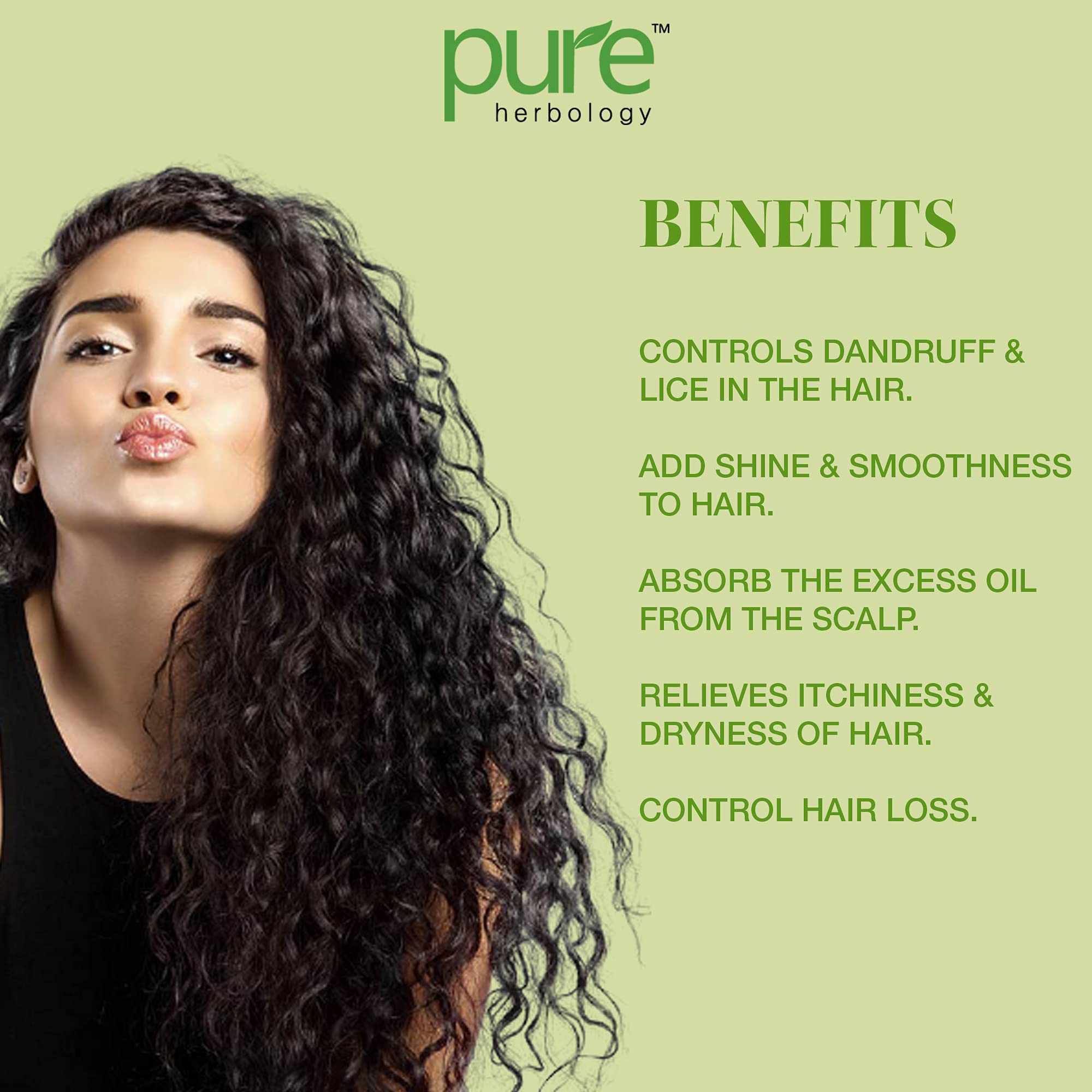 Pure Herbology Neem Leaves Powder 100g - Natural Pimple-Free Clear Skin & Silky Hair Treatment | Organic Ayurvedic Skincare & Haircare Solution for Acne, Dandruff, and Scalp Health | Perfect for Daily Face Masks, Hair Rinses, and Herbal Remedies