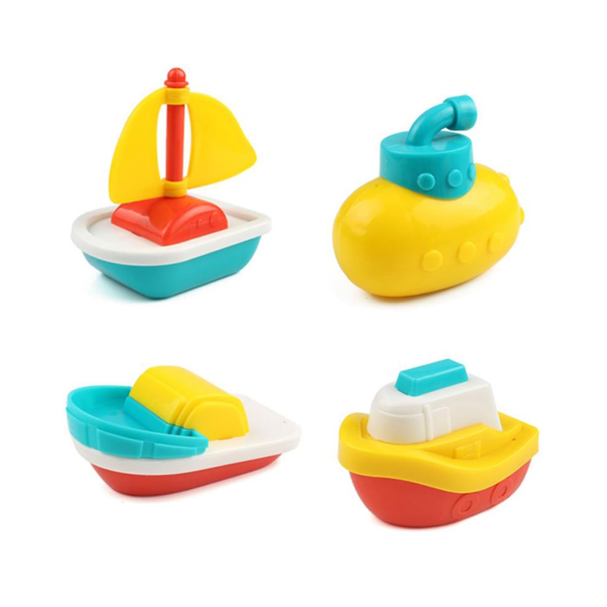 UPKOCH 8-Piece Bath Toy Set for Toddlers - Fun Animal Floating Toys for Bathtub Playtime, Sensory Learning & Baby Bath Time (Perfect Gift for Kids 1-3 Years Old)