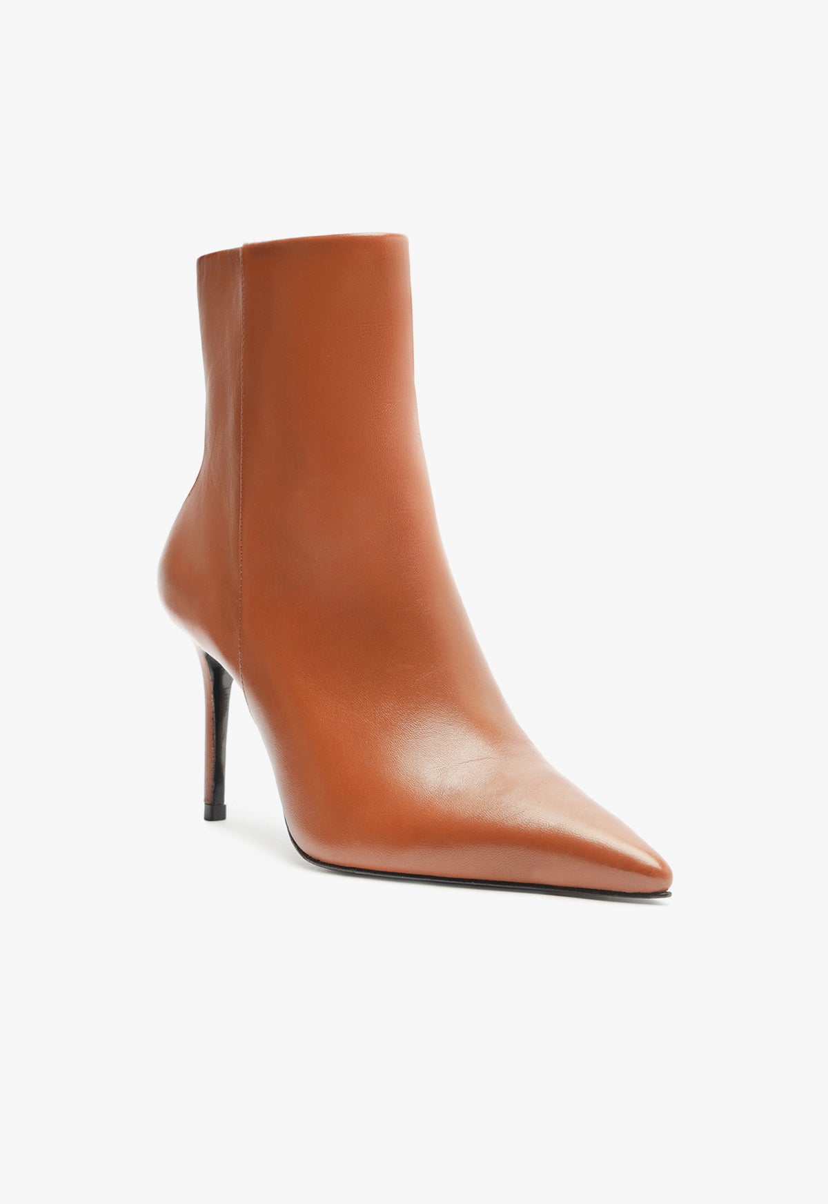 Mikki Women's Nappa Leather Booties with High Heel - Fashionable Ankle Boots for Fall & Winter | Perfect for Office, Party & Night Out