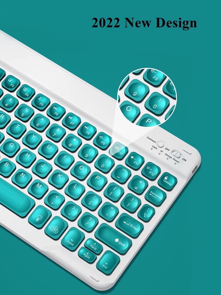AnMengXinLing Magnetic Detachable Wireless Keyboard Case for iPad 10.2