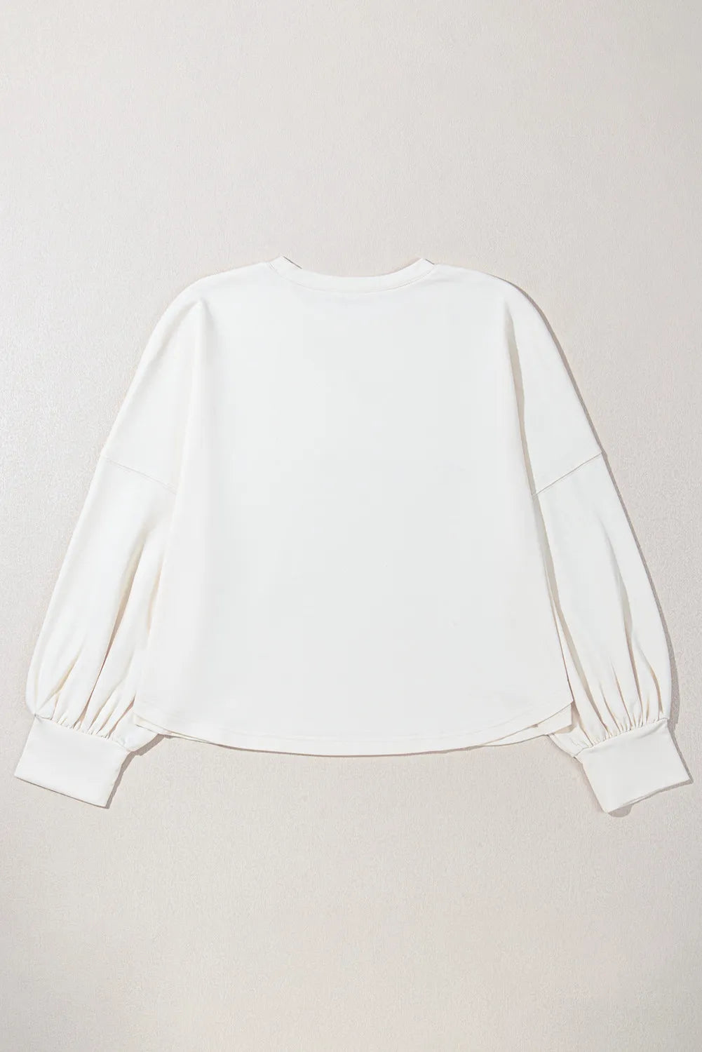 Plus Size Studded Star Round Neck Long Sleeve Blouse for Women - Fashionable & Comfortable Tops for Casual Wear, Office, and Evening Outfits