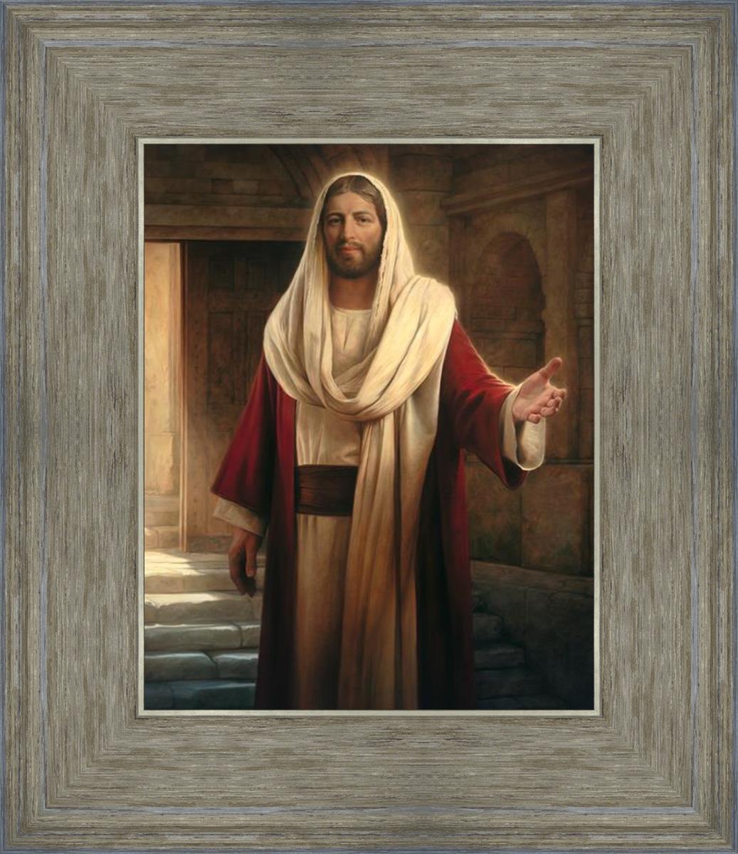 Come Follow Me by Howard Lyon - Inspirational Christian Art Print for Home, Church & Office Decor