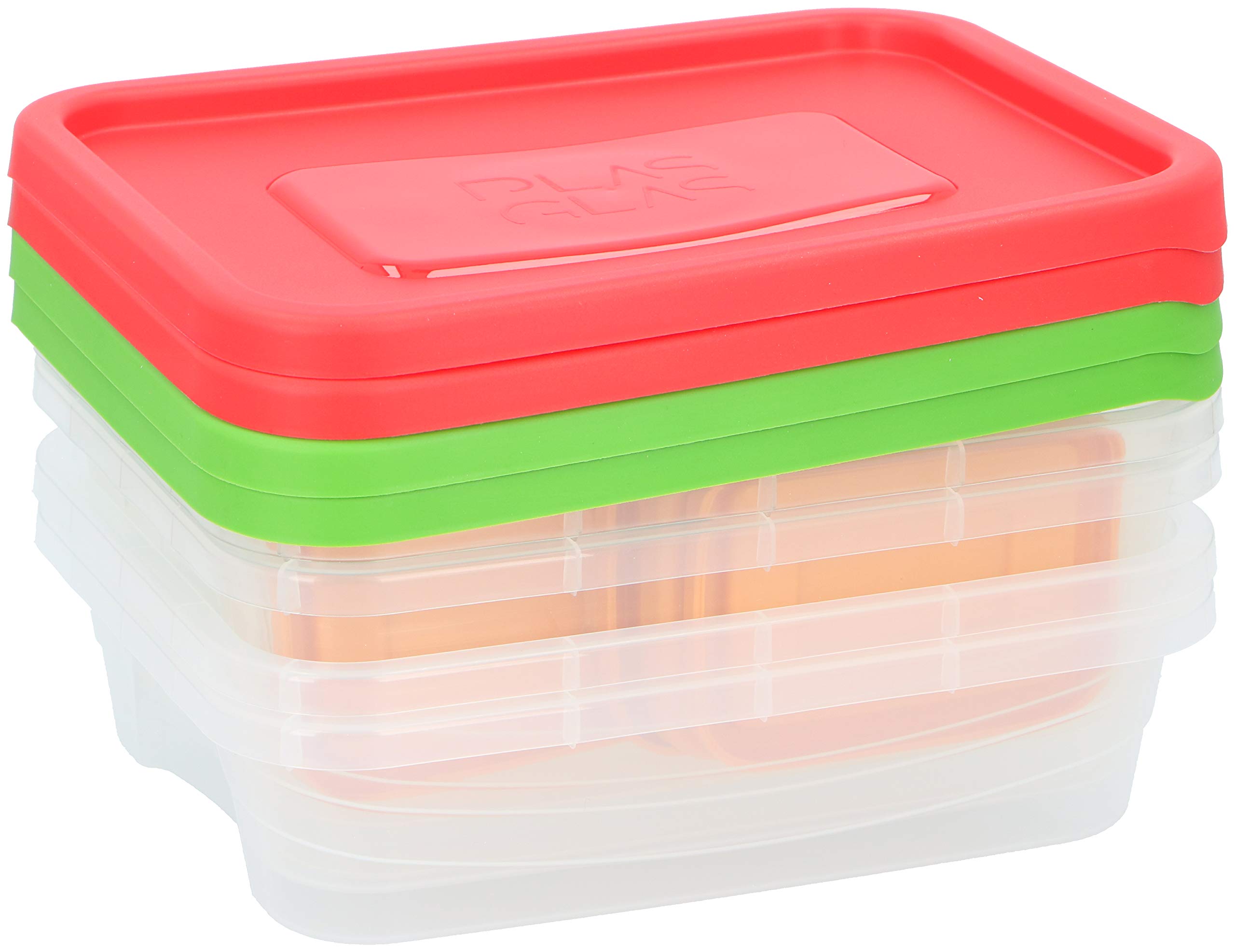 ALPINA Airtight Food Storage Containers - BPA-Free Plastic Meal Prep Containers with Lids for Kitchen, Lunch Box & Leftovers | Perfect for Meal Prep, Pantry Organization & On-the-Go Snacks