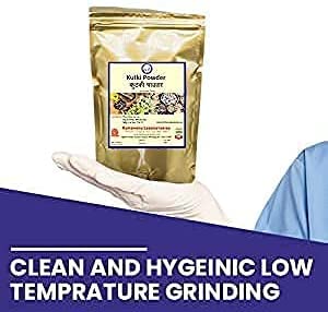 Organic Kutki Root Powder 100G by CROV Kamdhenu Laboratories - Supports Liver Health & Digestion - Perfect for Ayurvedic Remedies & Herbal Tea Blends