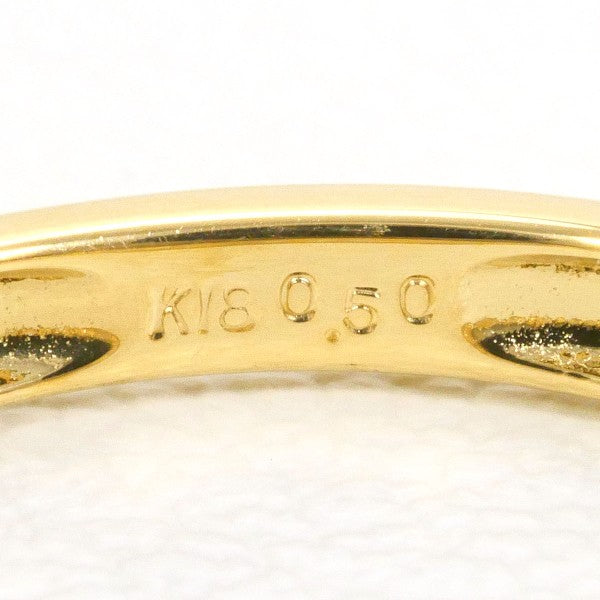 18K Yellow Gold Diamond Ring for Women - Elegant Solitaire Engagement & Wedding Band - Perfect for Proposals, Anniversaries, and Special Occasions