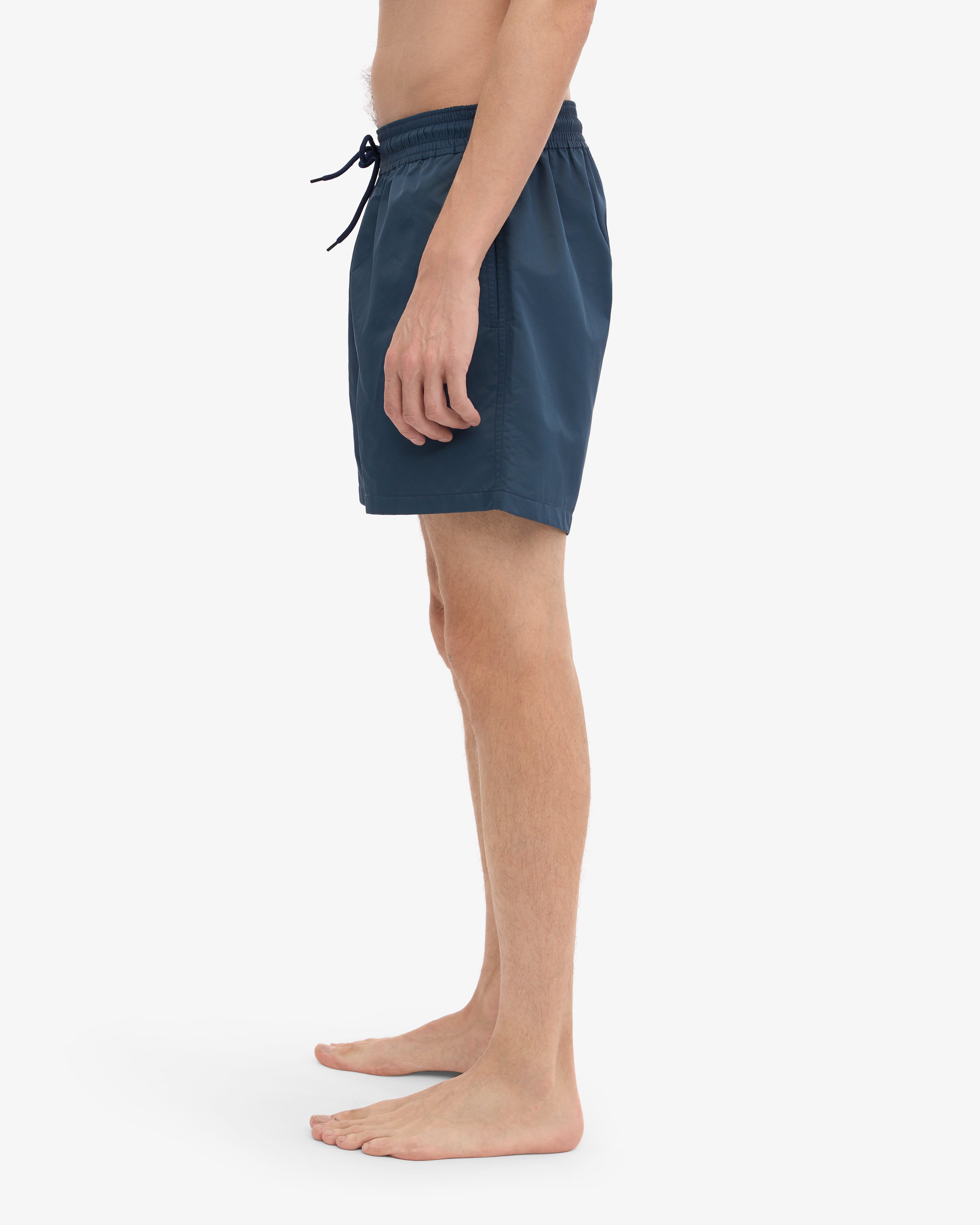 Men's Classic Swim Shorts - Quick Dry, Comfortable & Stylish Petrol Blue Swimwear for Beach, Pool & Summer Vacations