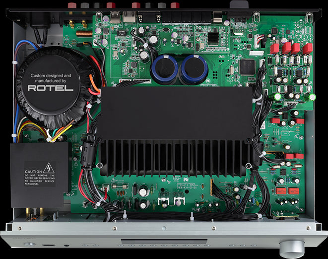 Rotel A14MK2 Integrated Stereo Amplifier - High-Fidelity Audio for Home Theater & Music Listening | Perfect for Audiophiles & Hi-Fi Enthusiasts