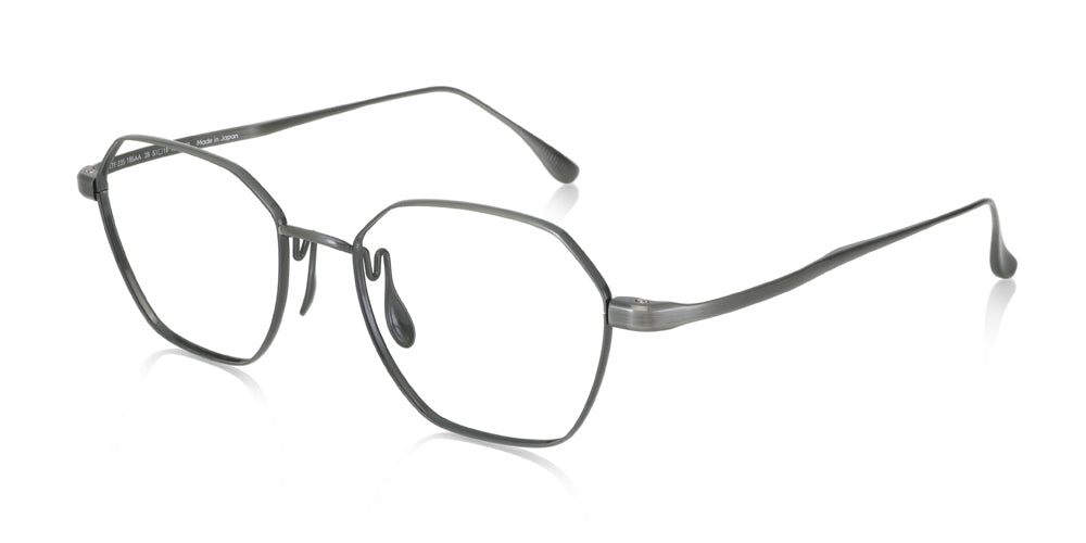 JINS SABAE IPPITSU Geometric Metal Eyeglass Frame - 28mm Lightweight & Stylish for Men & Women | Perfect for Work, Reading & Fashion Accessories