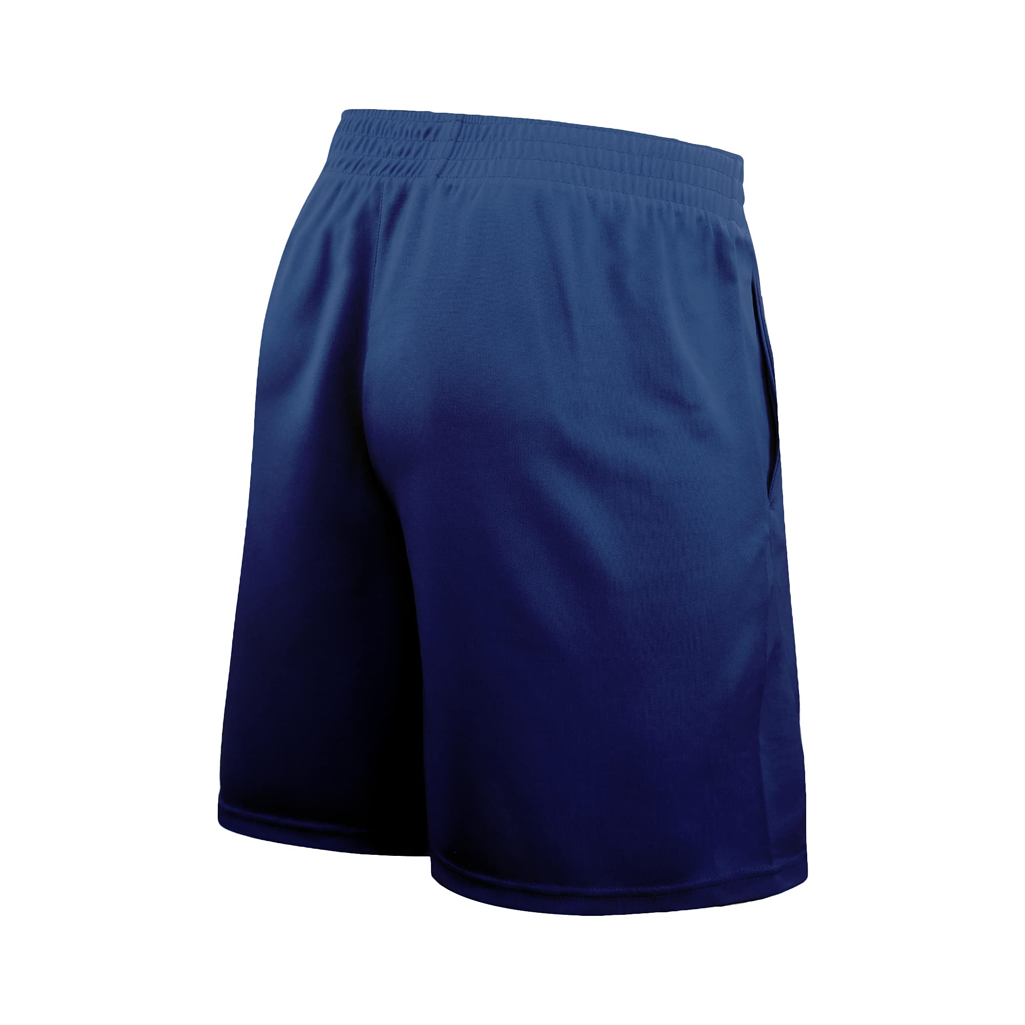 Icon Sports Men's Club America Official Polyester Soccer Shorts - Authentic Football Shorts for Training & Matches - Comfortable Athletic Wear for Soccer Players & Fans