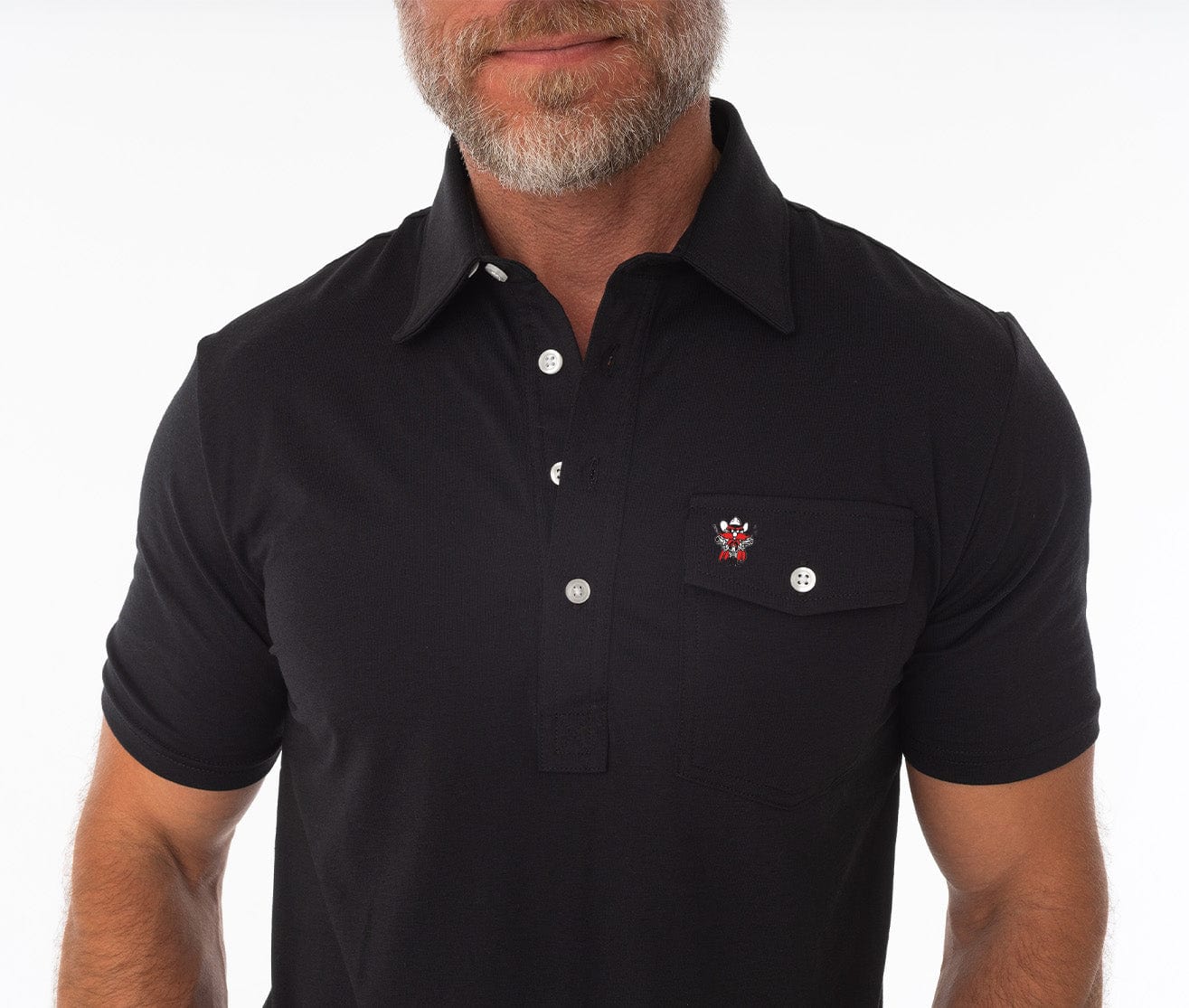 Texas Tech Raiders Performance Shirt for Men - Raider Red & Black - Breathable Moisture-Wicking Athletic Tee for Football Games, Tailgating & Fan Apparel
