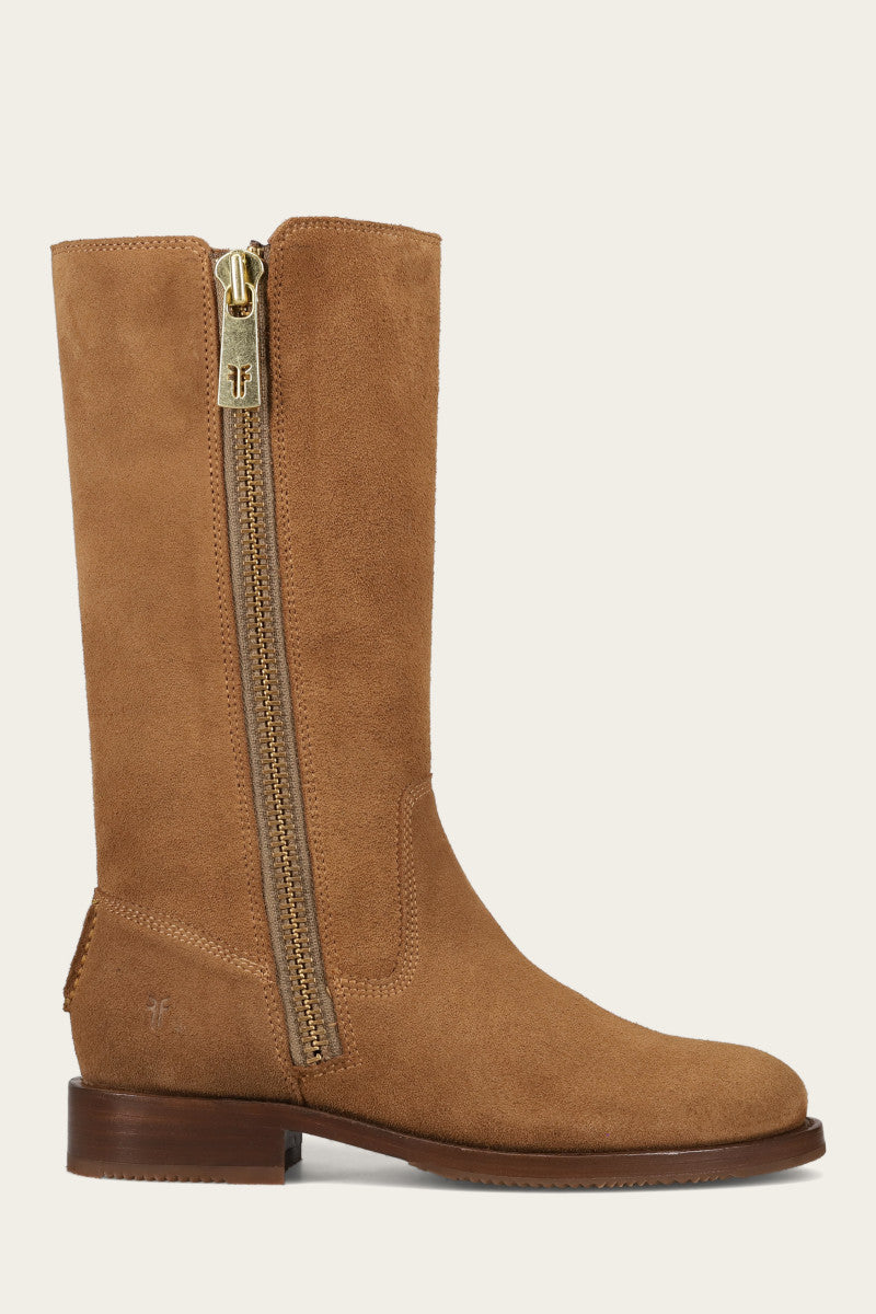 Madison Heavy Zip Tall Boots - Premium Pre-Owned Leather Boots for Women | Perfect for Fall, Winter & Outdoor Adventures