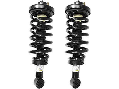 Rear Strut and Coil Spring Assembly Set of 2 for 2003-2006 Lincoln Navigator (Non-Air Suspension) - Front Suspension Replacement Parts for Smoother Ride & Improved Handling