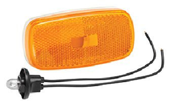 Amber LED Clearance Lights for Trucks & Trailers - Waterproof & Durable Exterior Lighting for Safe Night Driving
