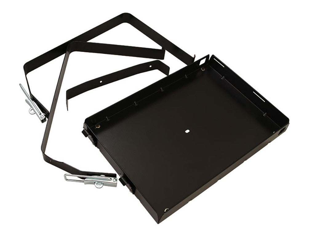 Front Runner Double Jerry Can Holder - Heavy Duty Water & Fuel Container Mount for Off-Road Vehicles, Trucks & SUVs - Perfect for Camping, Overlanding & Emergency Preparedness