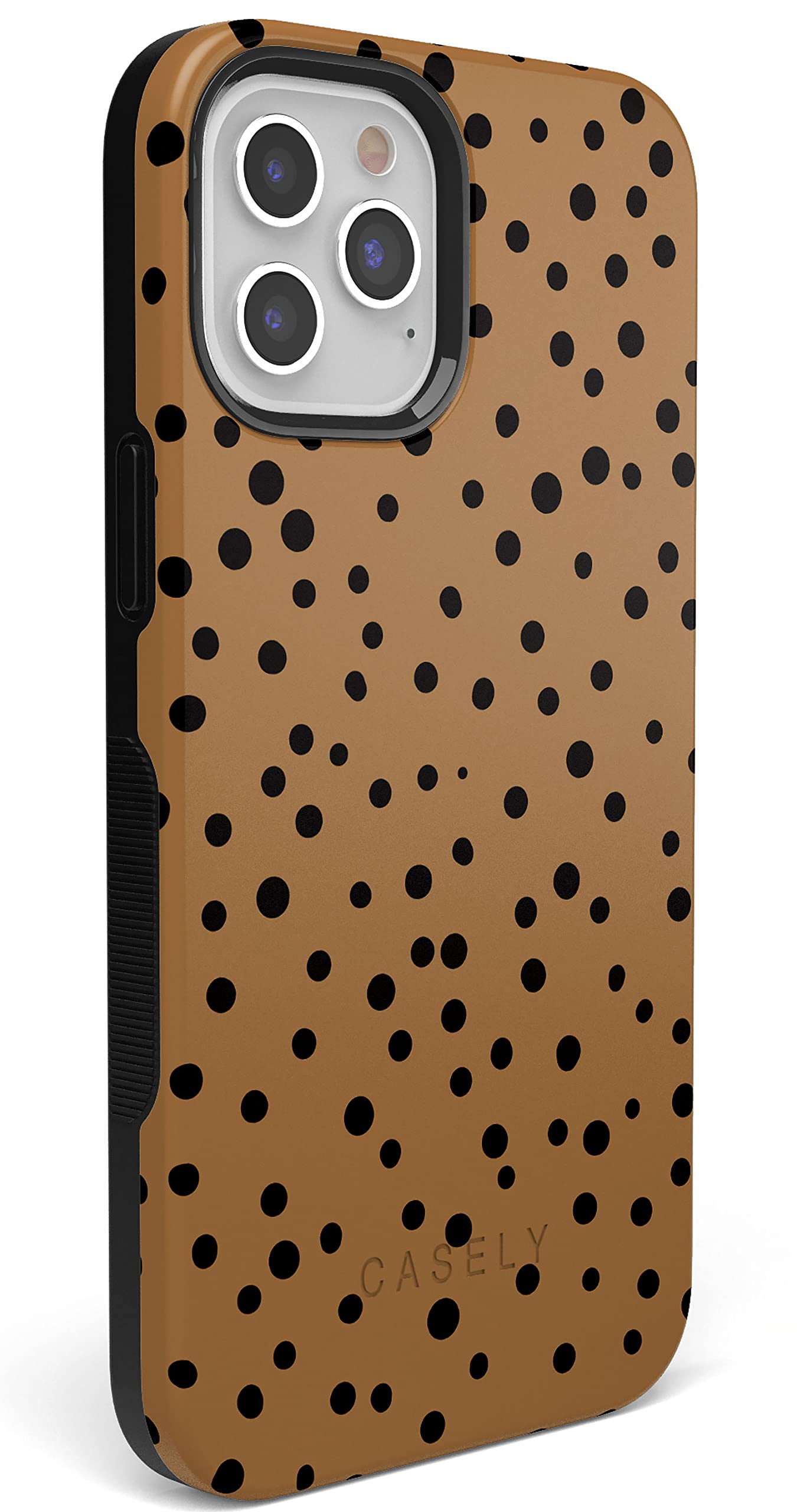 Casely iPhone 12 Pro Max Case with MagSafe - Dotted Animal Print Protective Phone Cover | Slim Fit, Shockproof & Wireless Charging Compatible | Perfect for Work, Travel & Everyday Use