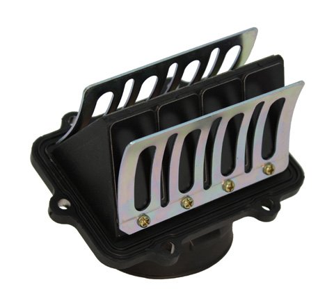 2007-2008 Ski Doo GTX Sport 600 HO SDI Carburetor Flange & Reed Assembly - Replacement Part for Snowmobile Engine Performance - Perfect for Winter Riding & Trail Maintenance