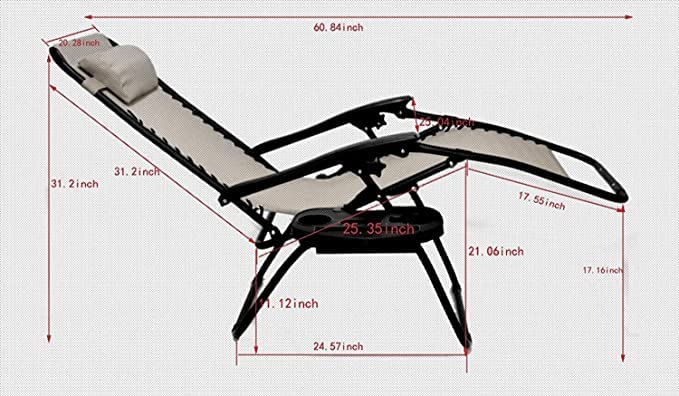 BTEXPERT Set of 2 Adjustable Steel Mesh Zero Gravity Lounge Chairs - Heavy Duty Outdoor Patio Recliners for Beach, Yard & Garden with Pillow, Sunshade & Utility Tray - 500lb Weight Capacity Gray (Perfect for Poolside Relaxation, Backyard Lounging & Beach Vacations)
