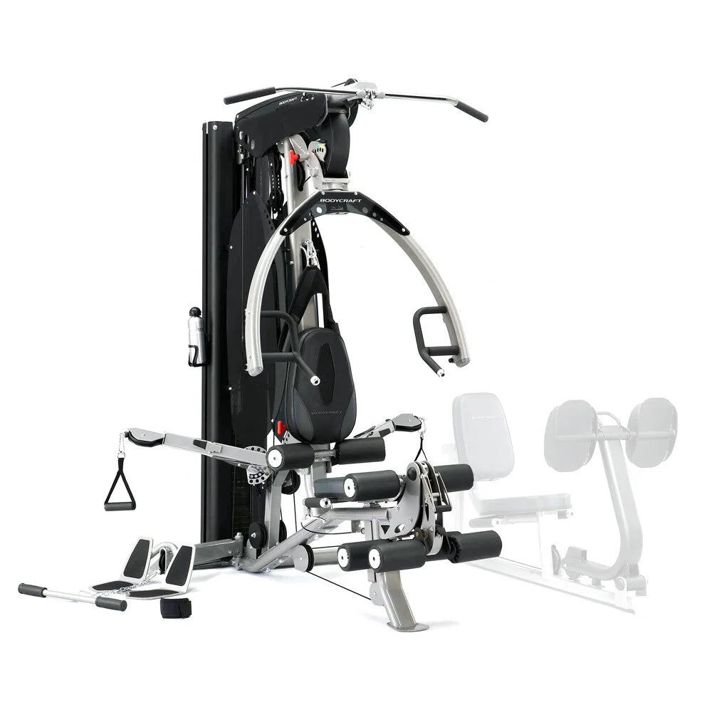 GXE Gym Equipment Set with Acrylic Covers & 200LB Weight Stack - Perfect for Home Workouts, Strength Training, and Commercial Gyms