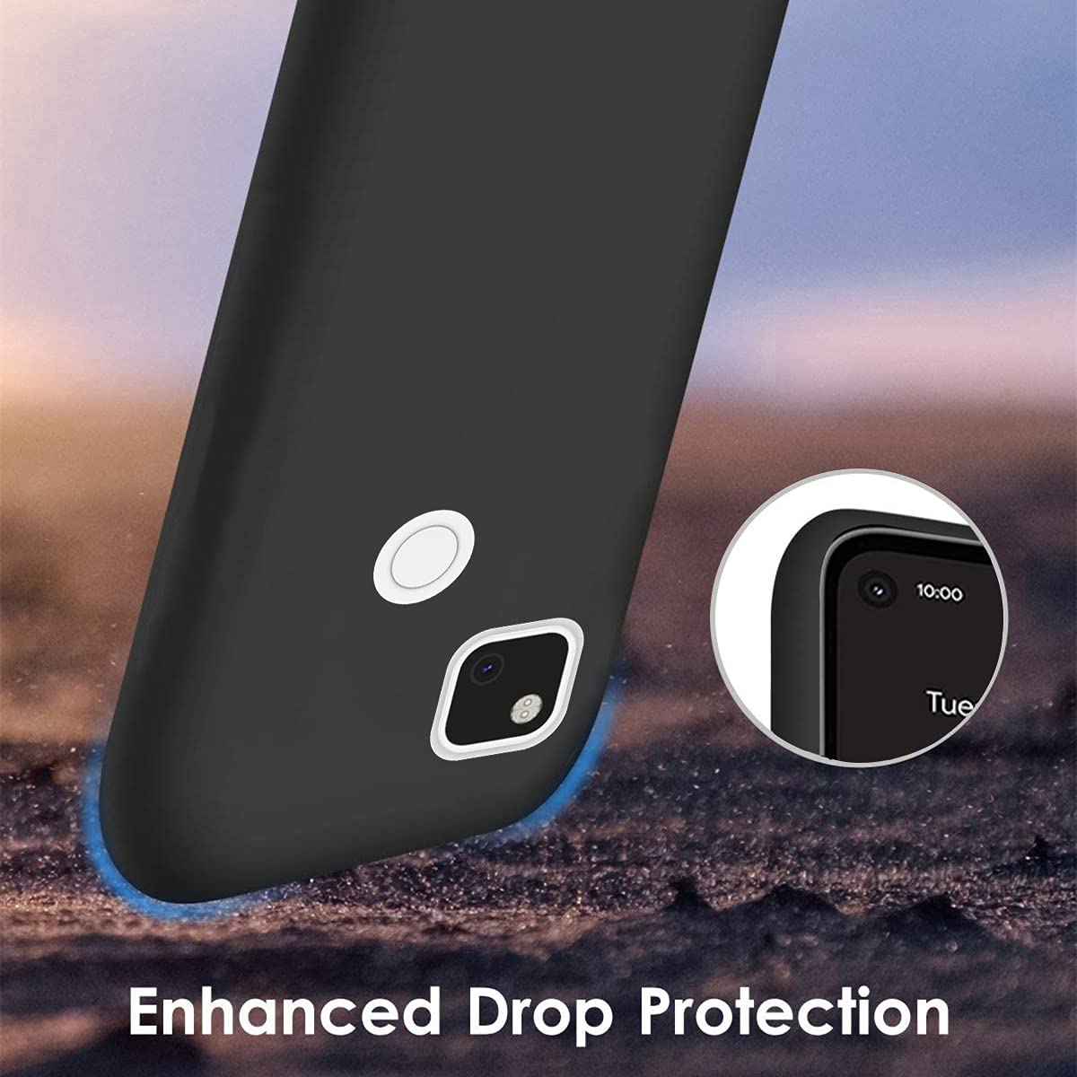 Styletify Custom Photo Case for Google Pixel 4A (Not Compatible with Pixel 4A 5G) - Personalized Picture Phone Cover, Shockproof Silicone Protective Case, Soft Candy Design, Ideal Birthday Gift - Perfect for Everyday Use, Travel & Special Occasions