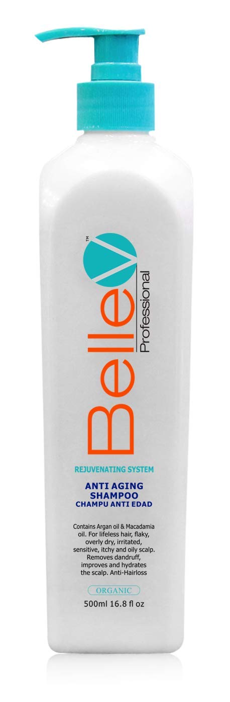 Rejuvenating Anti-Aging Shampoo for Hair Growth & Volume - 16.8 fl oz Hydrating Formula with Natural Extracts - Perfect for Dry, Damaged Hair & Scalp Care
