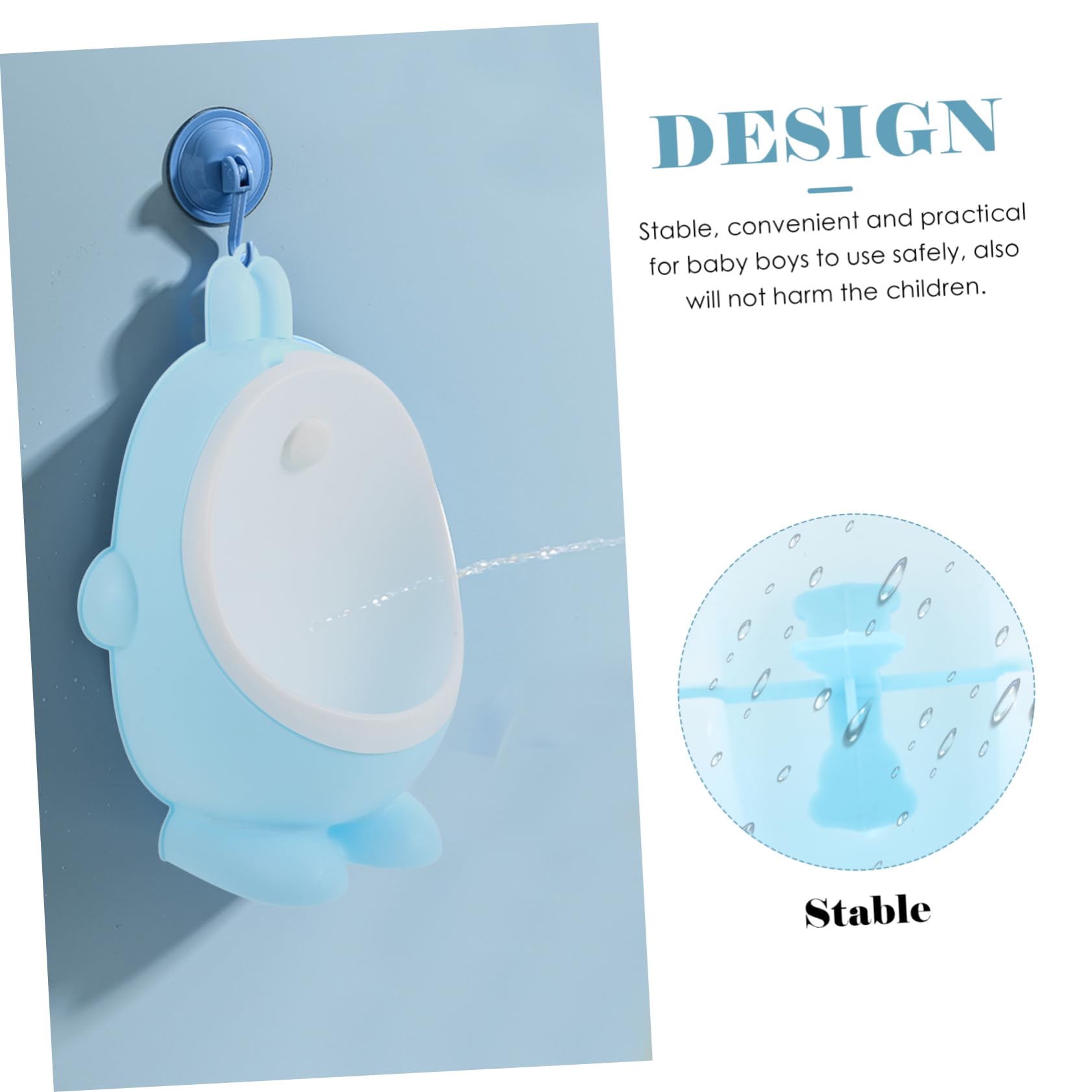 GARVALON Boys Potty Urinal for Toilet Training - Kids Bathroom Essential