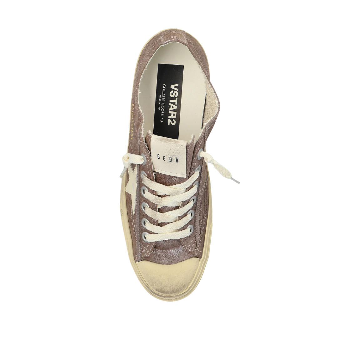 Light Brown Shimmer V Star 2 - Elegant Women's Fashion Sneakers for Casual Wear & Daily Outfits