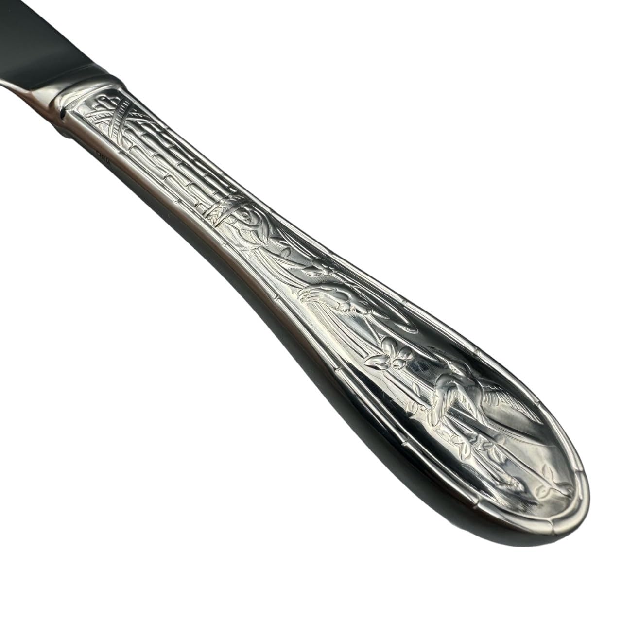 Premium Japanese Bird 6-Piece Steak Knife Set - High-Quality Stainless Steel Blades for Perfect Meat Cutting - Ideal for Home Dining, BBQ Parties & Restaurant Use