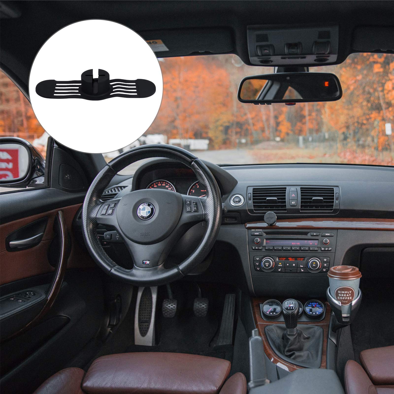 1Pc Universal Car Cup Holder & Phone Mount - Multifunctional Drink Holder for Couch, Sofa, Coffee Table - Perfect for Car, Home, Office & Travel Use