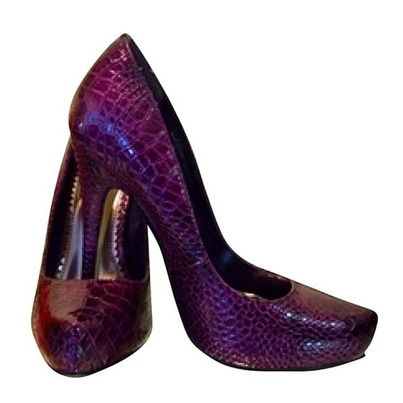 Stylish Purple Pumps for Women - Comfortable High Heel Shoes for Party, Wedding & Evening Events | Elegant Ladies Dress Shoes for Night Out & Special Occasions