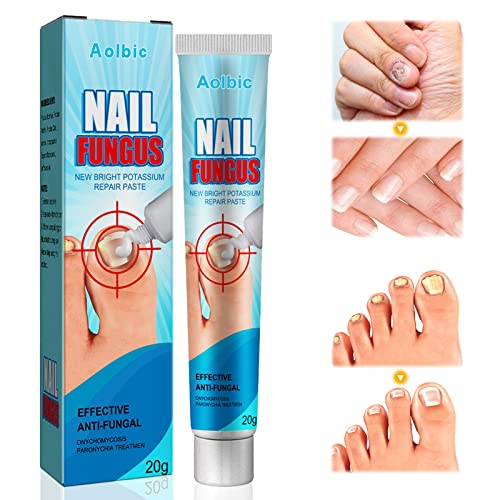 Best Nail Repair Cream for Toenail Fungus Treatment – Extra Strong Finger & Toenail Care, Restores Discolored or Damaged Nails – Perfect for Athletes, Pedicures & Daily Nail Maintenance