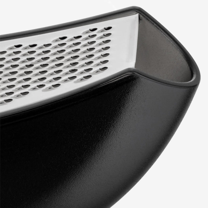 Alessi Parmenide Grater - Premium Stainless Steel Cheese Grater for Kitchen - Perfect for Pasta, Salads & Gourmet Cooking