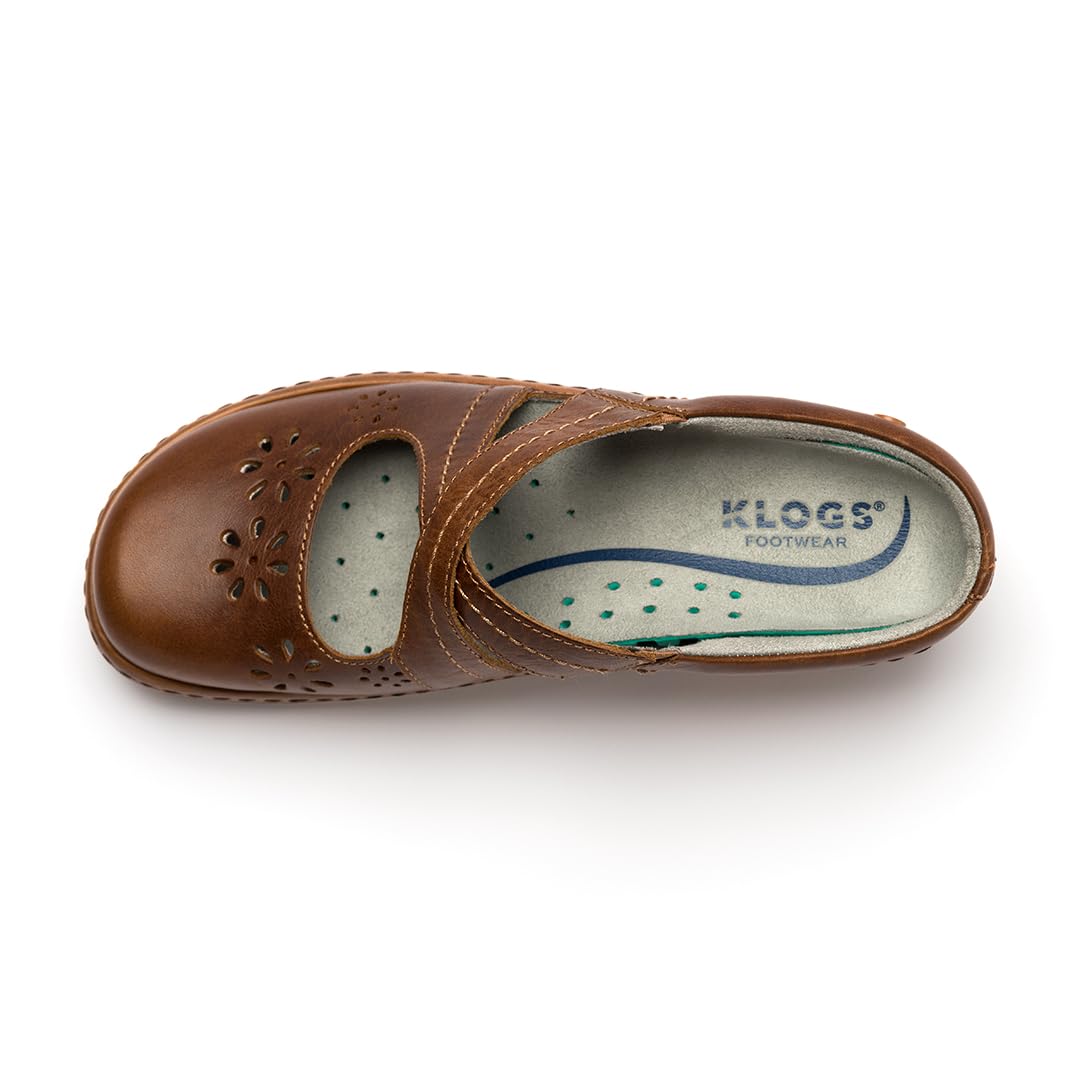 Klogs Carolina Women's Comfort Slip-On Shoes | Non-Slip Work Shoes for Nurses, Teachers & Healthcare Professionals | All-Day Support & Cushioning