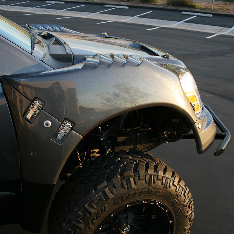 2004-2015 Nissan Titan One Piece Headlight Kit - Upgrade Your Truck's Style & Visibility for Night Driving & Off-Road Adventures
